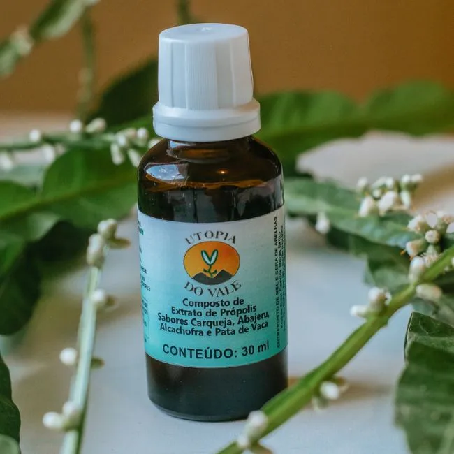 composto_ carqueja, abajeru, alcachofra e pata de vaca